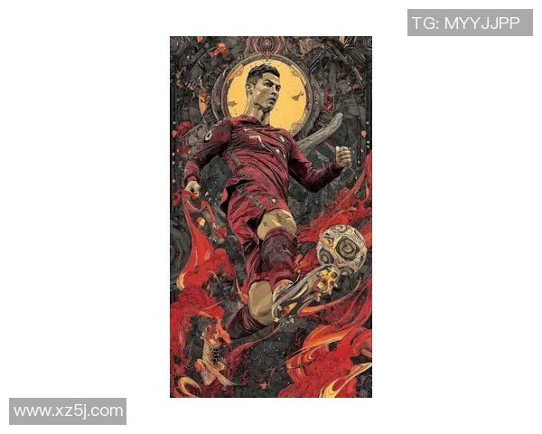 C罗手绘肖像展现足球之王的力量与优雅